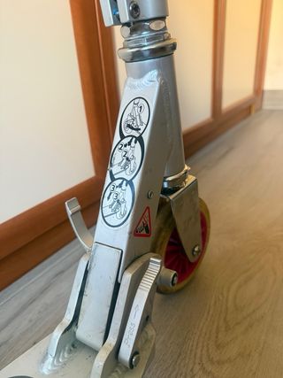 Patinete plegable Oxelo con bolsa