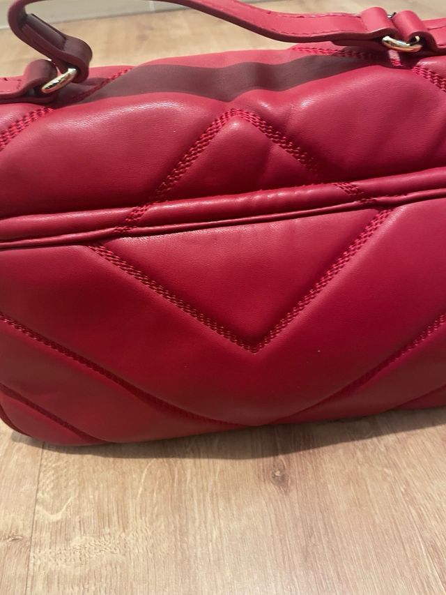 Bolso El Corte Inglés Rojo Acolchado