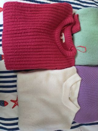 Lote 4 jerséis chica