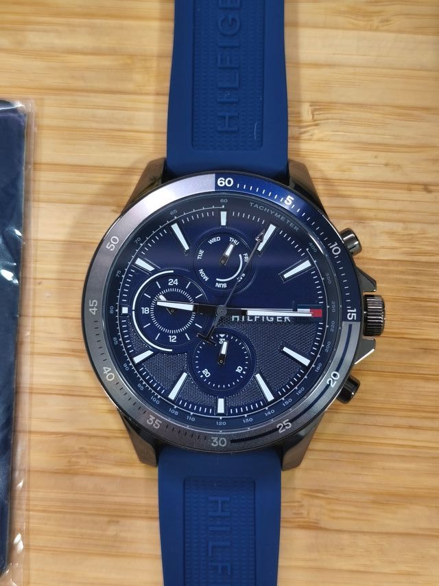 Reloj Tommy Hilfiger Azul Marino Cronógrafo
