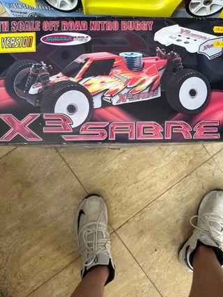 Coche radiocontrol Nitro Buggy X3 Sabre