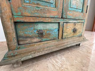 Armario Indio Antiguo Madera