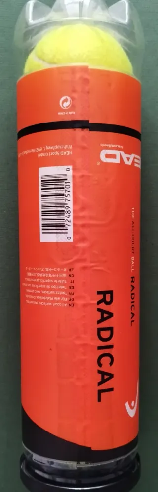 Pelotas Tenis HEAD RADICAL Tubo