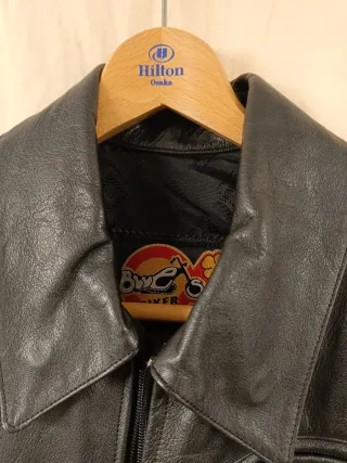 Chaqueta piel legítima Garibaldi