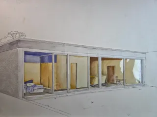 Cuadro Arquitectónico 3D Cartulina