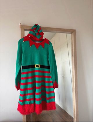 Disfraz duende navideño 