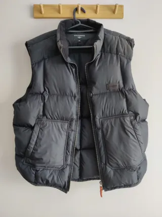 Chaleco de plumas Dockers negro XL