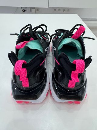 Zapatillas Nike React Vision Negro Rosa