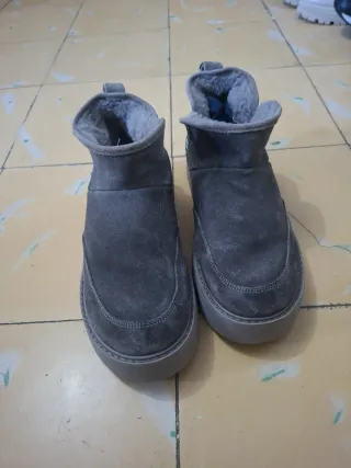 Botas de invierno grises