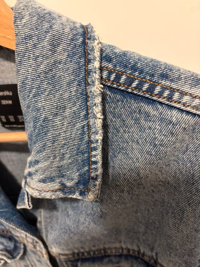 Chaqueta vaquera Bershka oversize mujer T.XS