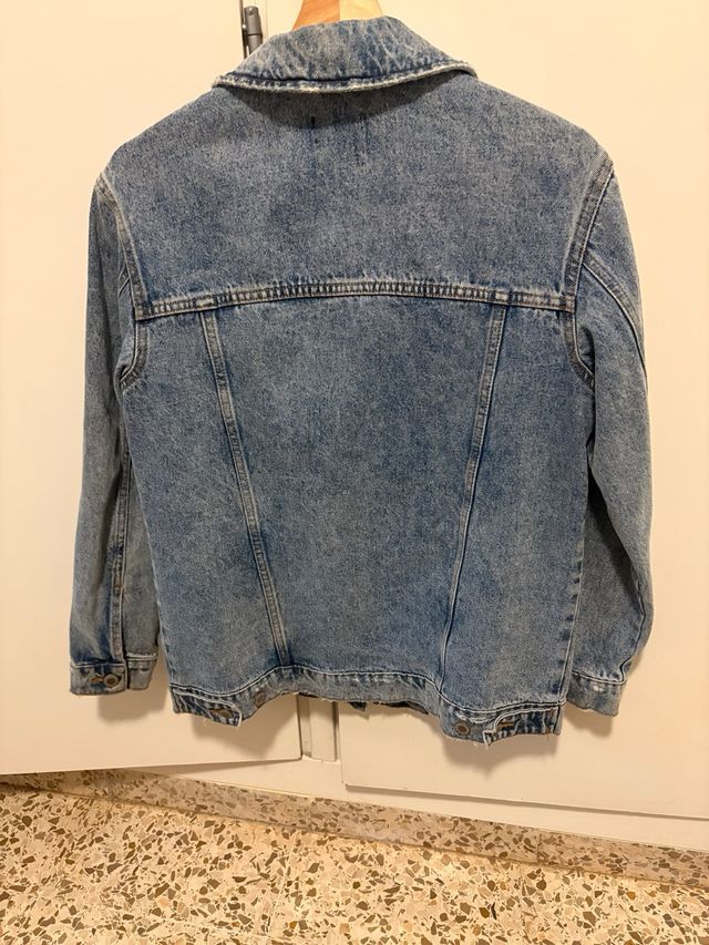Chaqueta vaquera Bershka oversize mujer T.XS