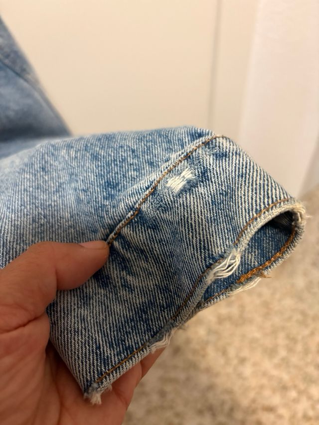 Chaqueta vaquera Bershka oversize mujer T.XS