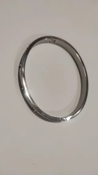 Pulsera mujer plata y nácar