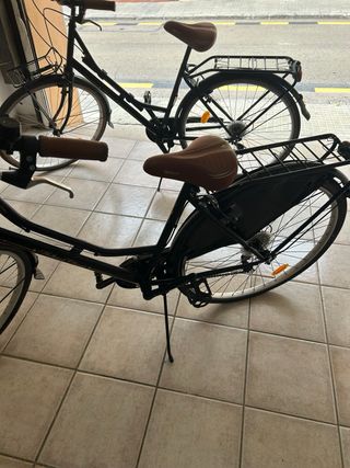 Bicicleta Moma Holandesa Paseo Negra