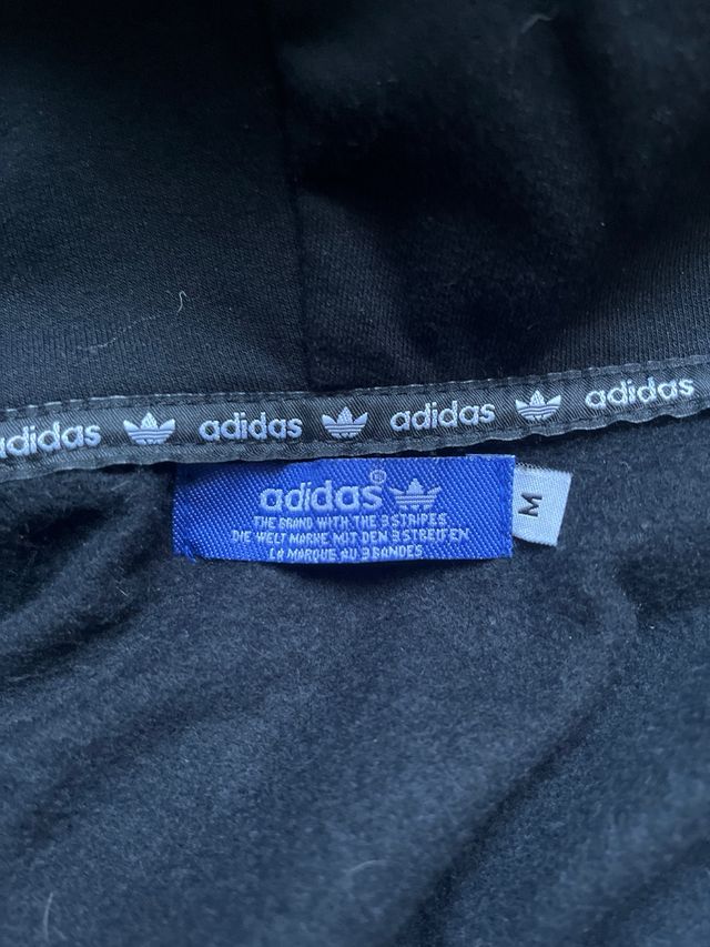 Sudadera Adidas con capucha y cremallera