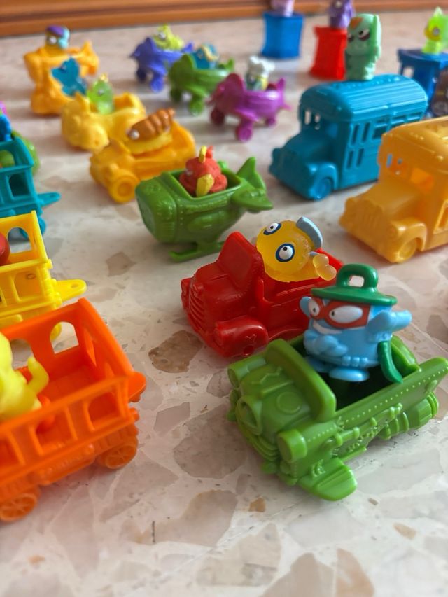 Lote Coches y Vehículos Zomlings