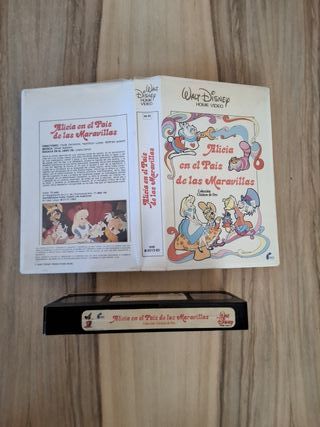 VHS Alicia en el País de las maravillas Primera ed