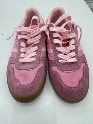 Zapatillas Stradivarius rosas