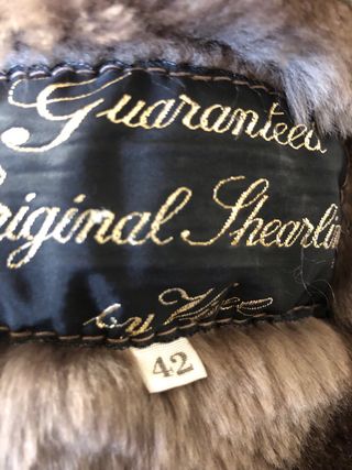 Cappotto montone marrone