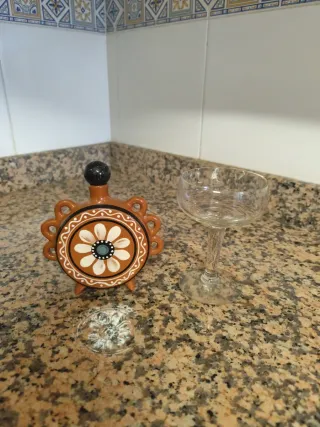 Figura decorativa de cerámica