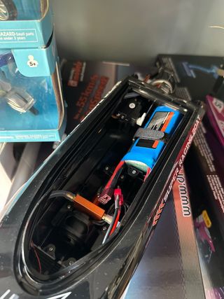 Barco RC Super Racing Boat Negro