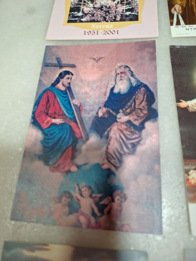 Nueve estampas religiosas. C47