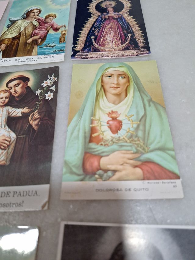 Nueve estampas religiosas. C47