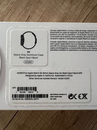 Apple Watch SE 40mm