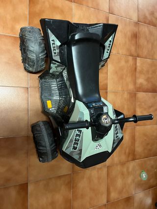 Quad Feber Verde vehiculo eléctrico a bateria