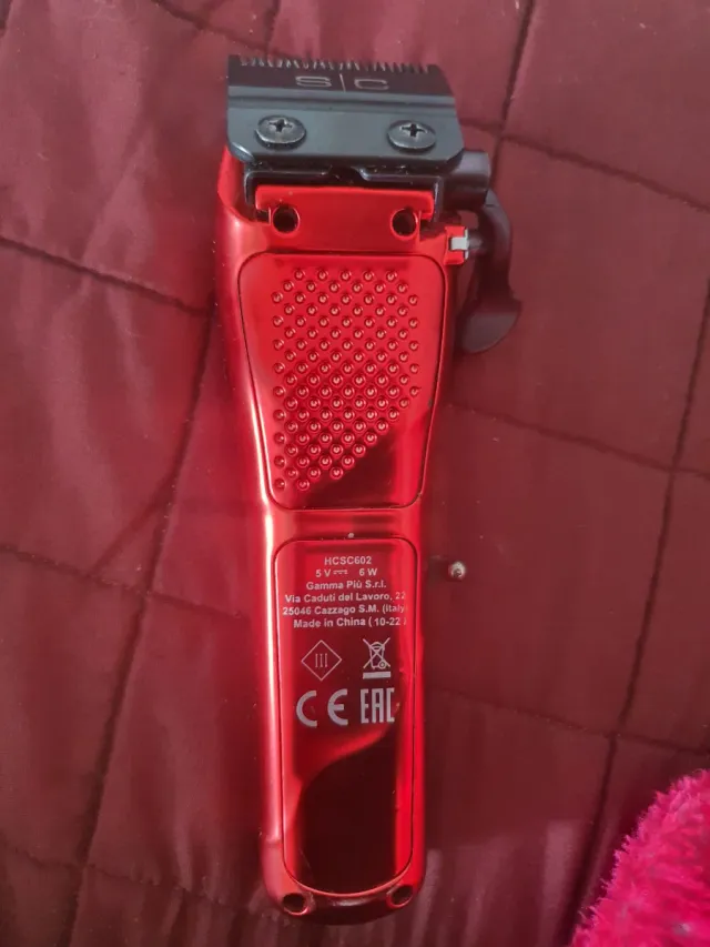 Cortapelos Stylecraft Apex Rojo