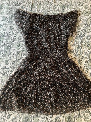 Vestito Pepe Jeans floreale nero