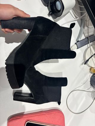 Botines Castañer negros talla 37