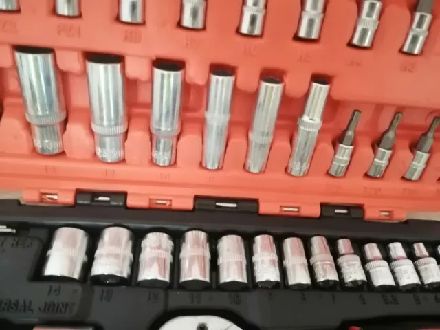 Caja Herramientas 51 Piezas Coche Hogar