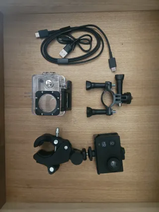 Cámara HD 1080P Moto/Bici + Accesorios