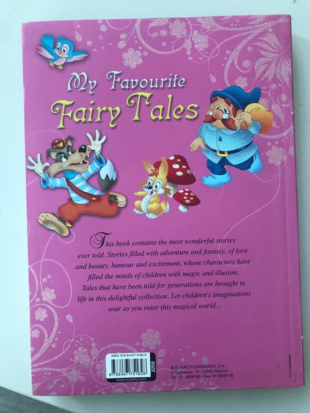 Libro de cuentos en inglesMy Favourite Fairy Tales