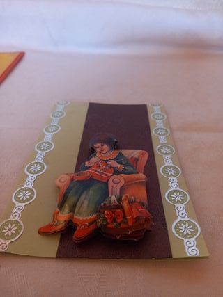 10 Postales Decoupage 3D Hechas a Mano