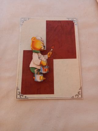 10 Postales Decoupage 3D Hechas a Mano