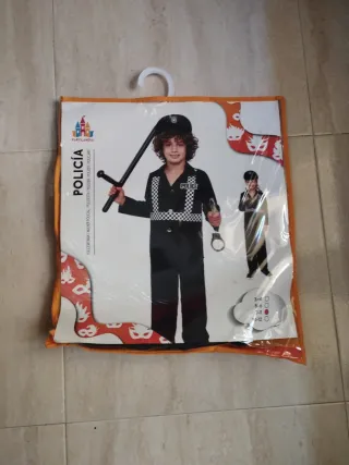Disfraz Policía Niño Talla 7-9 Años