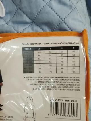 Disfraz Policía Niño Talla 7-9 Años