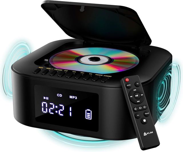 NUEVO - KLIM Boombox E1 - Reproductor de CD