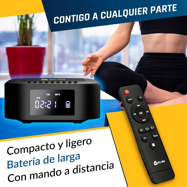 NUEVO - KLIM Boombox E1 - Reproductor de CD