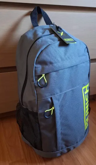 Mochila Munich Gris y Verde