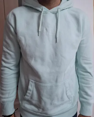 Sudadera Hollister verde talla S