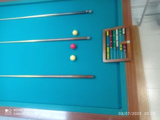 Mesa billar francés Fort Center.Se escuchan oferta