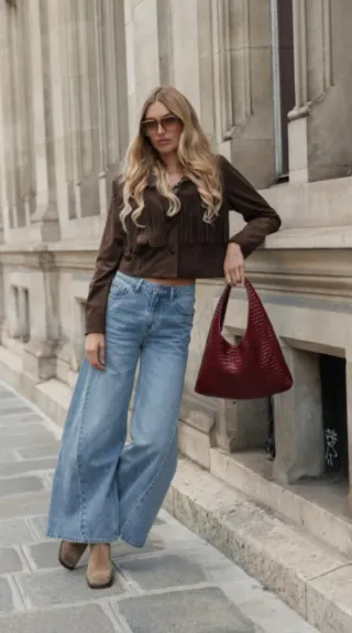 Vaqueros Palazzo Barnes Talla L