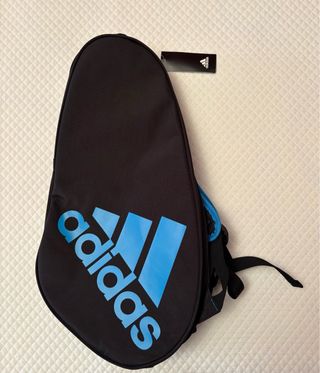 Mochila Paletero Adidas Negra y Azul