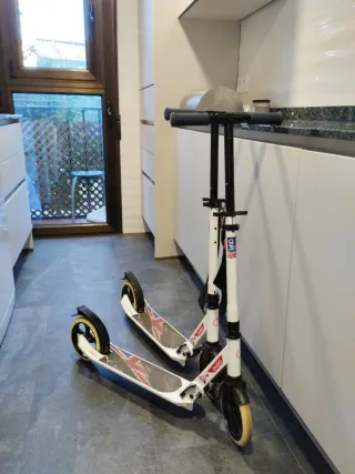 2 Patinetes Oxelo MID7 Blanco