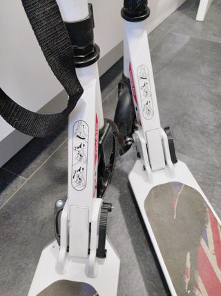 2 Patinetes Oxelo MID7 Blanco