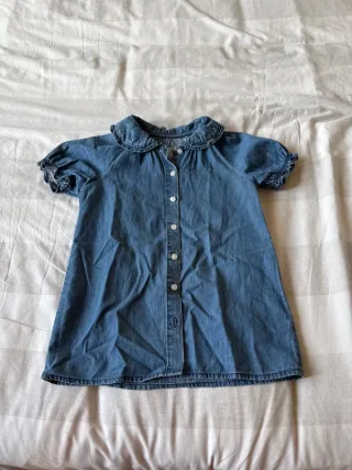 Camicetta di jeans bambina