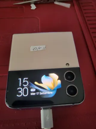 Schermo Esterno LCD Samsung Z Flip4 Pink Gold/